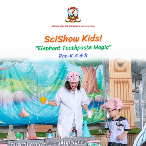 SciShow Kids! "Elephant Toothpaste Magic" Pre-K​ A​ &​ B