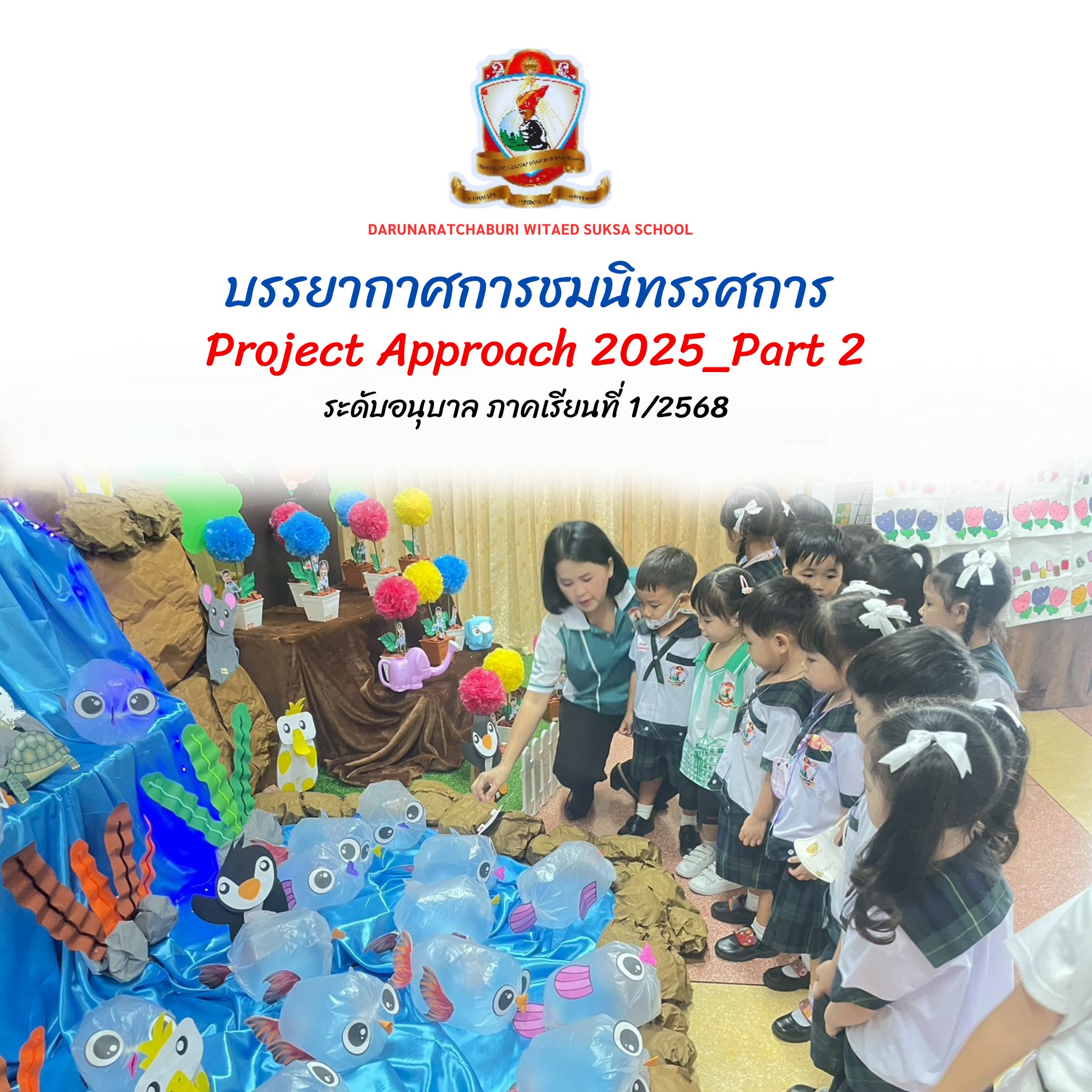 การชมนิทรรศการ ​Project​ Approach 2025 ระดับอนุบาล (Part2)