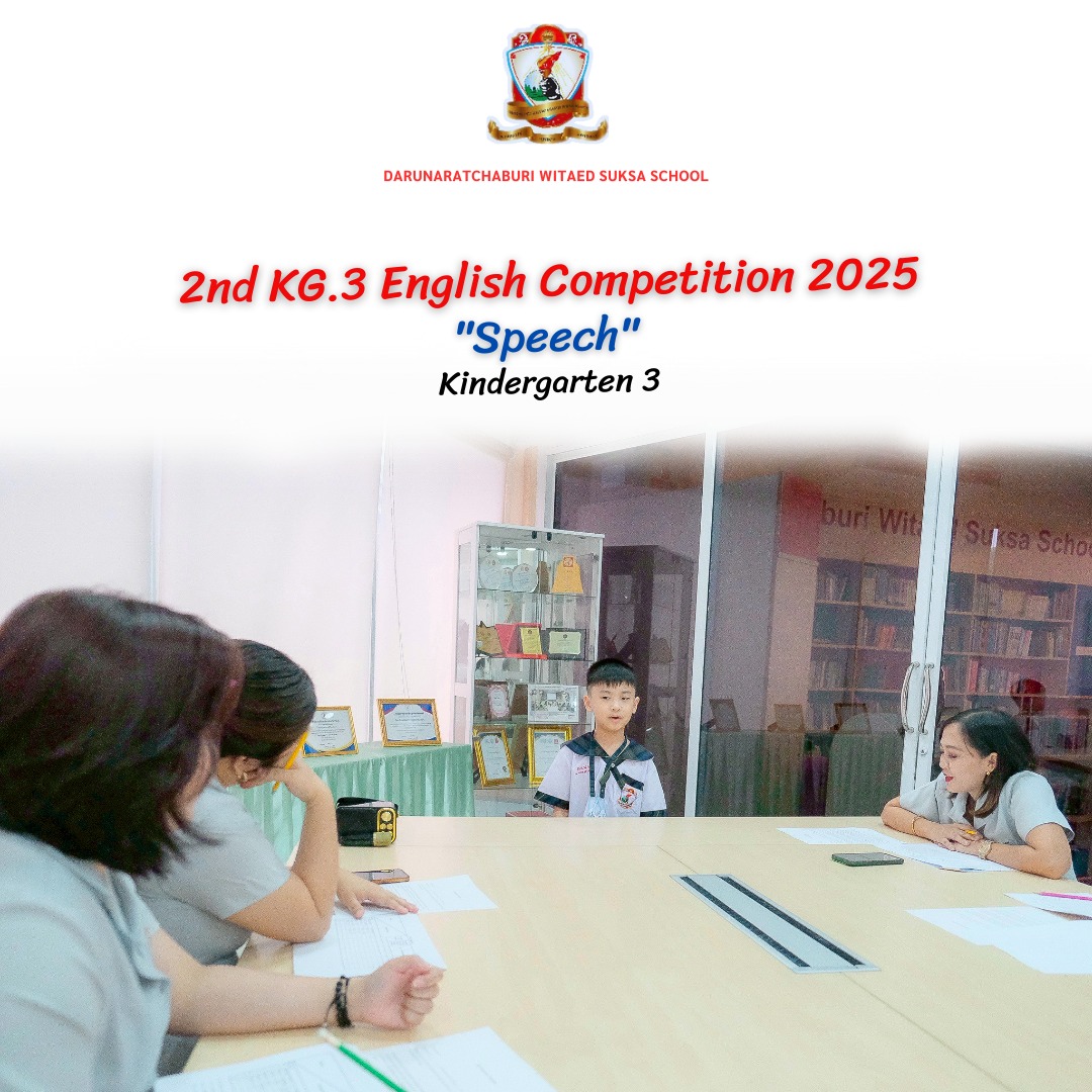 2nd KG.3 English​ Competition​ 2025: Speech