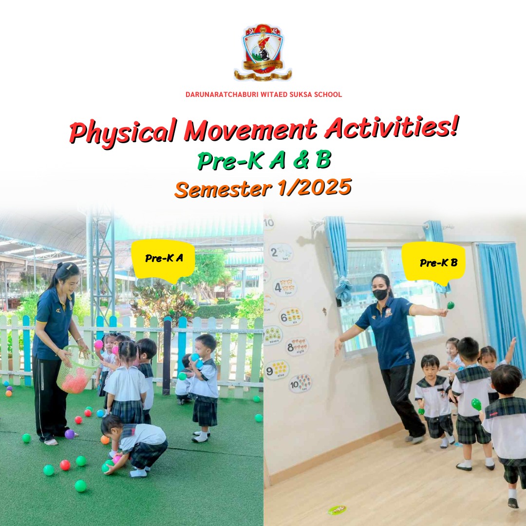 Physical​ Movement​ Activities! Pre-K A & B Semester​1​/2025​