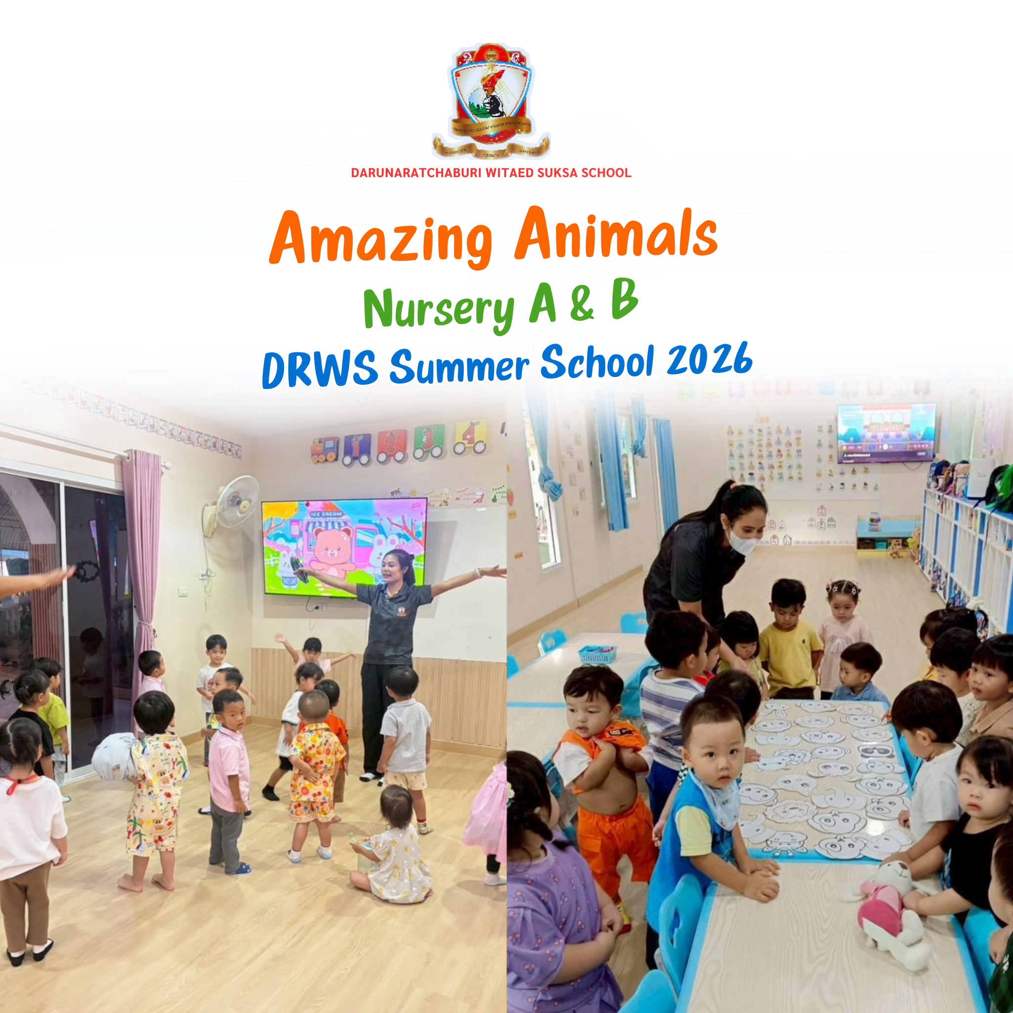 Amazing Animals - Nursery A&B