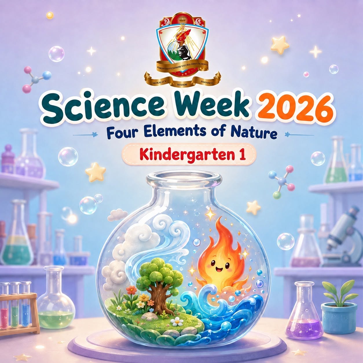 Science​ Week 2026: Four Elements of Nature - Kindergarten​ 1