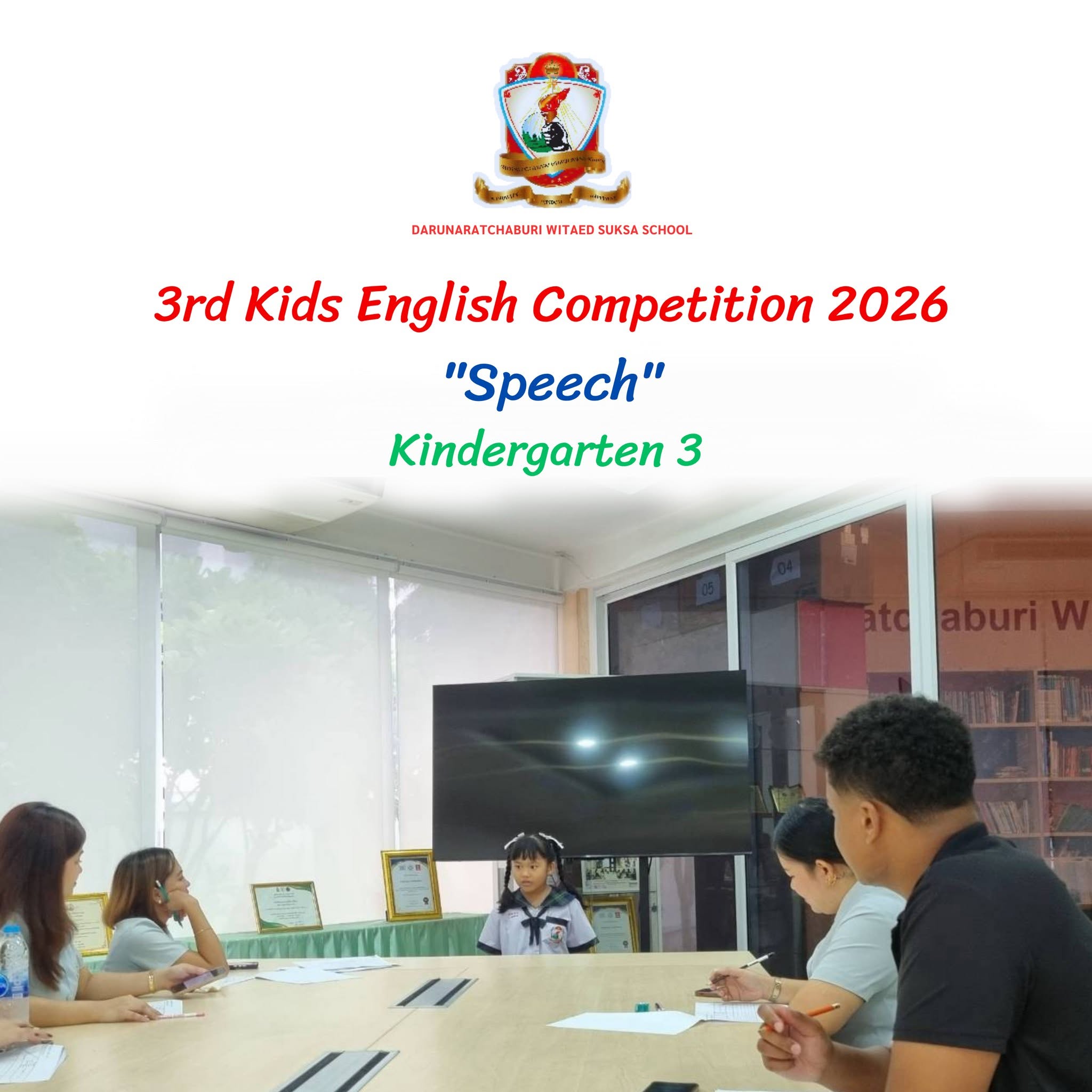 KG.3 English​ Competition​ 2026: Speech