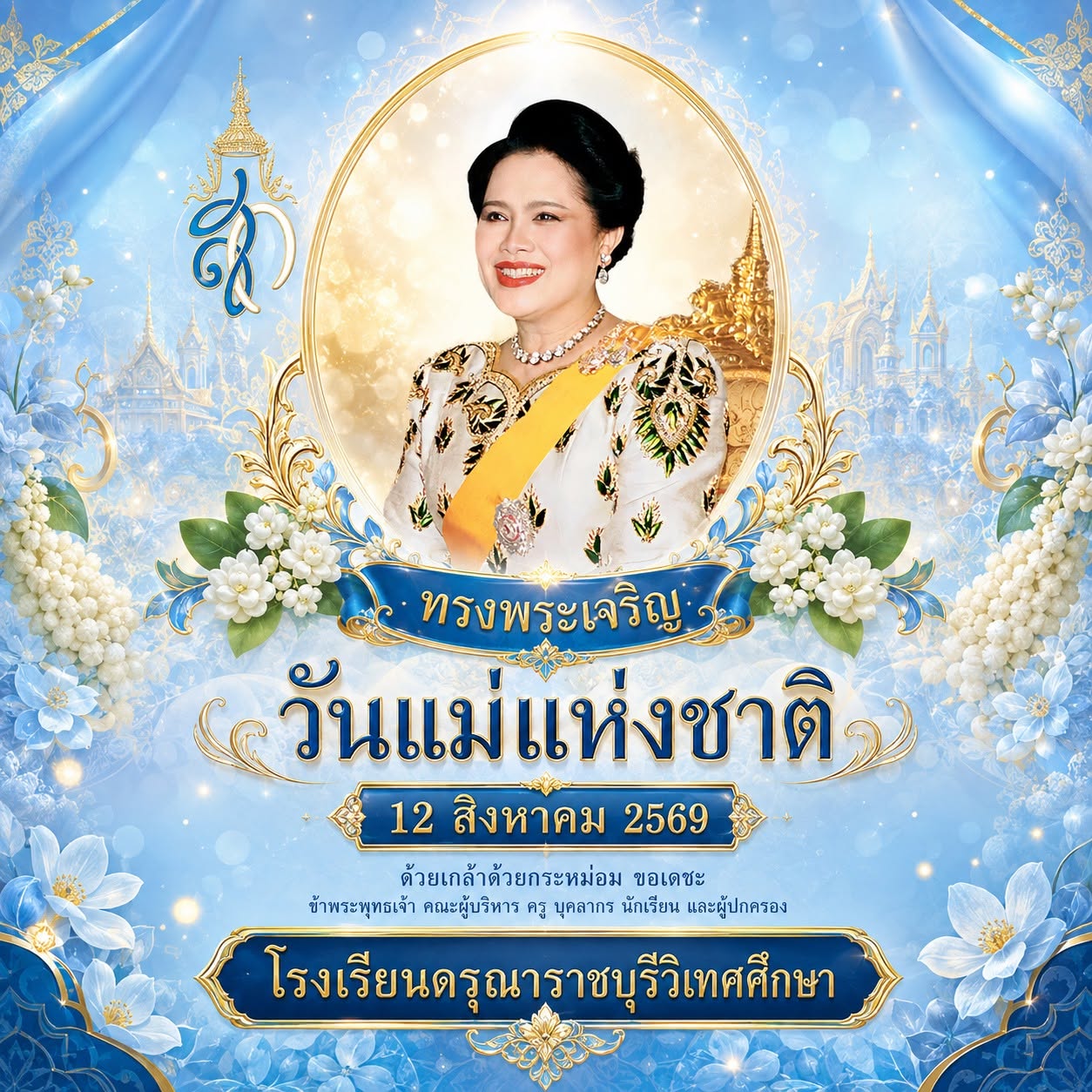 กิจกรรมเนื่องในโอกาสวันแม่แห่งชาติ ประจำปี ๒๕๖๙