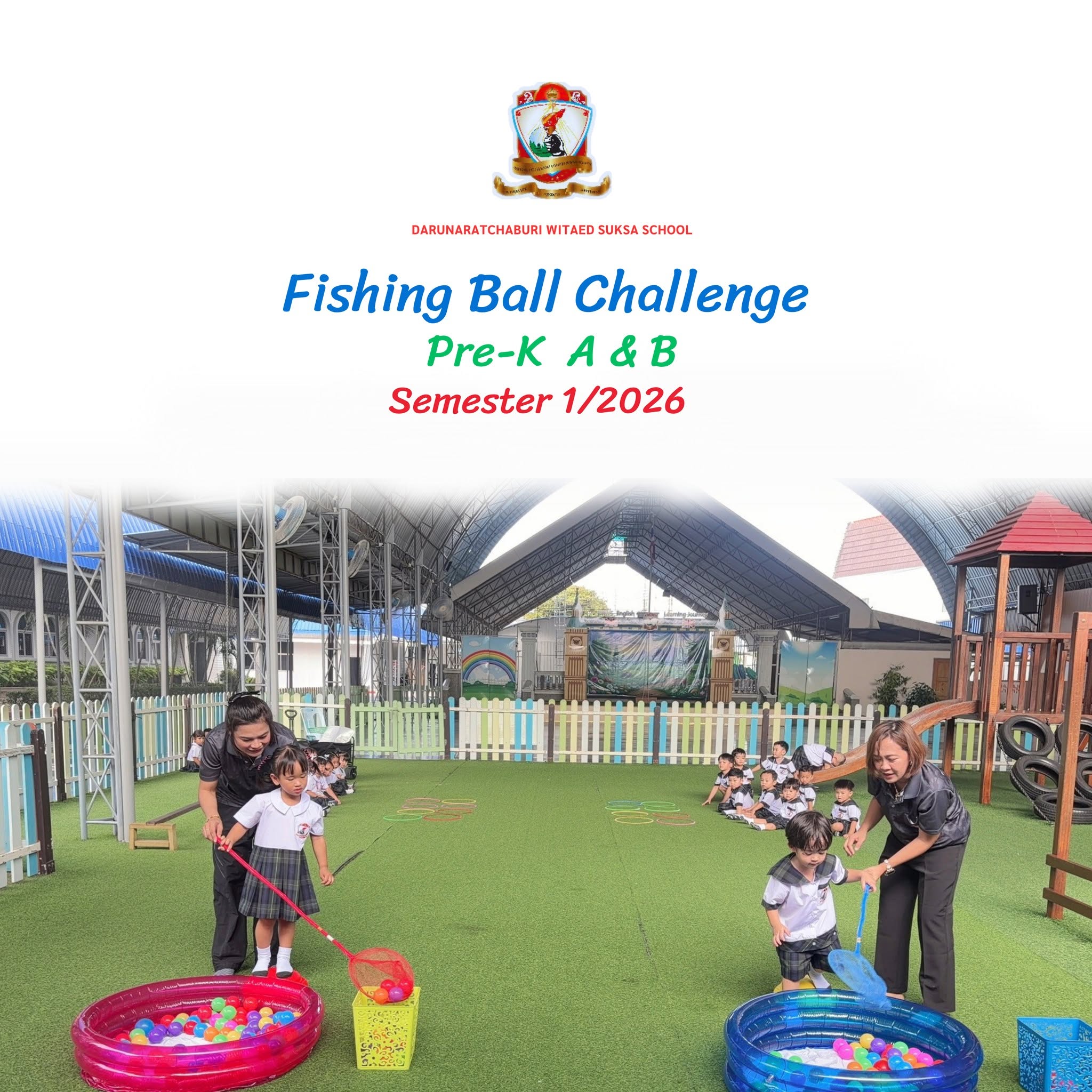 Fishing Ball Challenge - Pre-K- A&B