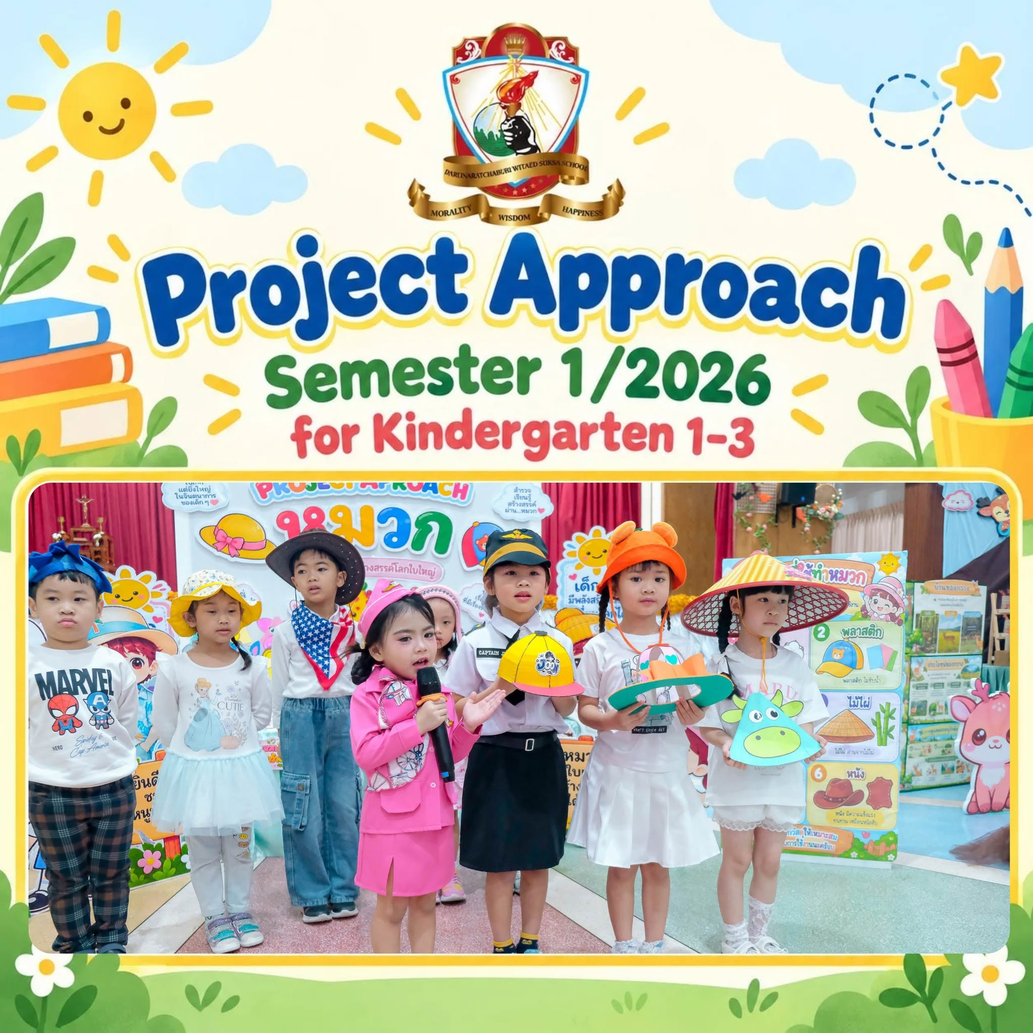 Project​ Approach​ Semester 1/2026 for Kindergarten 1-3